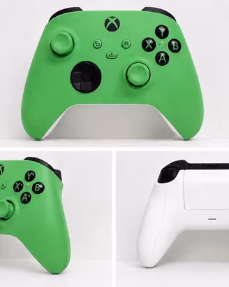 Controller Xbox Wireless Green + Batteria Ric