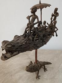 Imbarcazione Africana Dogon da collezione 
