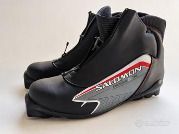 Scarponi sci di fondo Salomon nuove nr.44