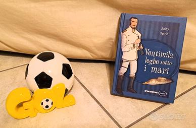 Libro 20.000 Leghe Sotto i Mari + Salvadanaio
