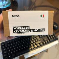 Kit Tastiera + Mouse Wireless Trust