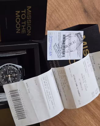 omega x swatch moonshine gold 100 % originale