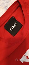  t-shirt PIREX rossa unisex taglia S