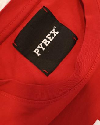  t-shirt PIREX rossa unisex taglia S