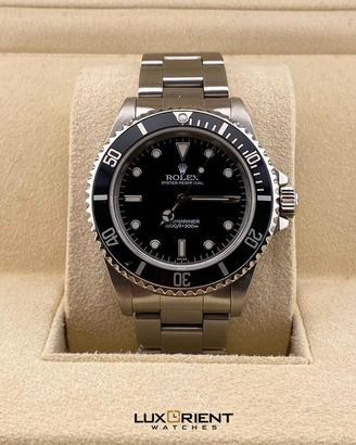 ROLEX SBMARINER CLASSICO ACCIAIO NO DATE
