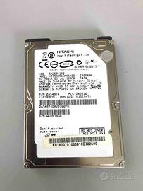 Hard Disk 2,5" Sata Hitachi HTS542516K9SA00  160gb