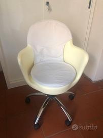 Sedia ruote Gogo giallo paglierino