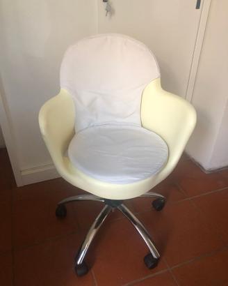 Sedia ruote Gogo giallo paglierino