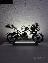 Honda CBR 600 rr silhouette lampada led