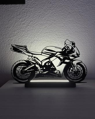 Honda CBR 600 rr silhouette lampada led