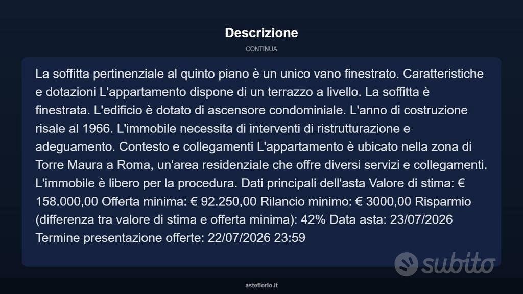 Appartamento – RM - Vista 4