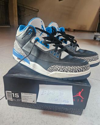 Air Jordan 3 sport blue