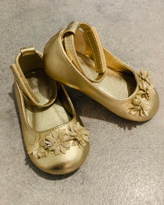 Okaïdi - Ballerine da cerimonia dorate n. 21