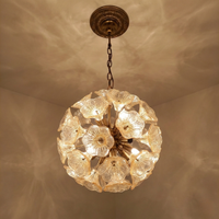 Lampadario Vintage Sputnik 39 Fiori