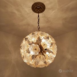 Lampadario Vintage Sputnik 39 Fiori