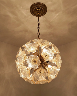 Lampadario Vintage Sputnik 39 Fiori