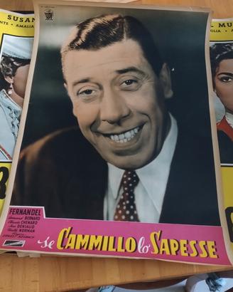 poster locandina film Fernandel don Camillo 