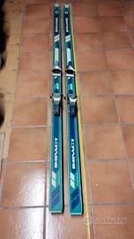 coppia sci da neve Spalding anni '70 / '80 vintage