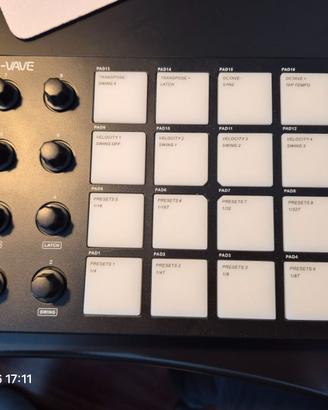 Controller  M-VAVE - SMC-PAD MIDI