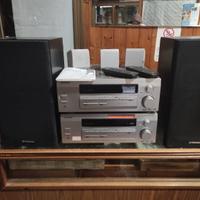 Coppia di amplificatori Pioneer + casse