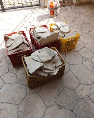 4casse di porfido per pavimento e rivestimento 