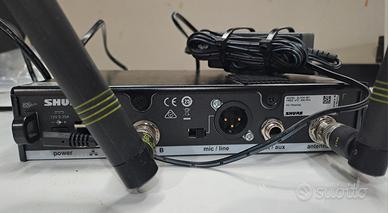radiomicrofono Shure QLXD4 + QLXD1