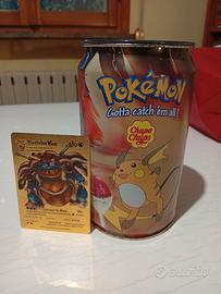 scatola latta pokémon Chupa Chups+  Blastoise Vmax