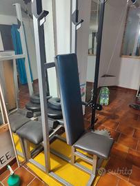 Shoulder press - lento dietro