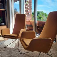 ZANOTTA Coppia di MILORD in Lana  KVDRAT Arancio