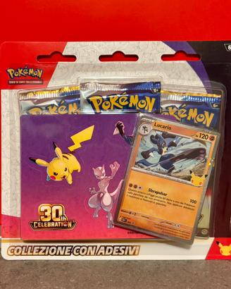 Carte pokemon 30 anniversario