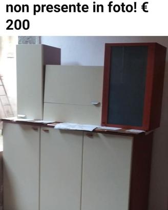 DOLIANOVA Mobile cucina + pensili + scolapiatti