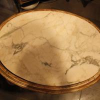 Tavolino francese ovale