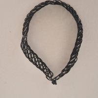 Collana elastica nera