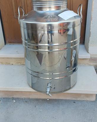 Contenitore Olio/Vino acciaio Inox