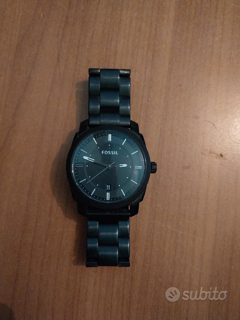 Fossil hot sale orologio nero