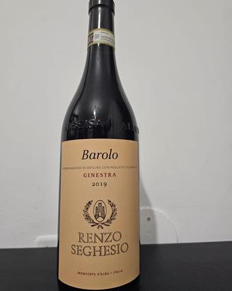 Barolo Ginestra 2019 Renzo Seghesio DOCG