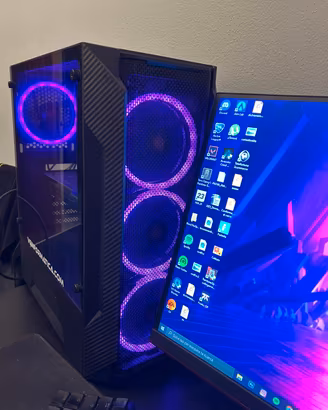 PC gaming + monitor AOC 165hz + mouse zowie S1