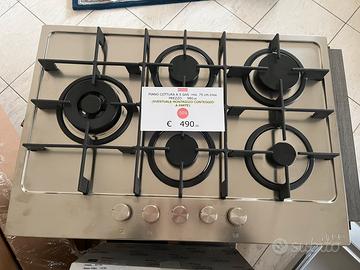 Piano cottura a gas 5 fuochi Franke