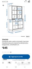 vetrina ikea Tonstad 