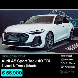 Audi A5 SPB 40 TDI S tronic S Line edition VIRTUAL