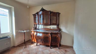 credenza bombata stile luigi XV