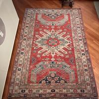 Tappeto pakistano Ersari rosso/oro