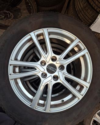 Cerchi in lega PSW da 17 + 4 gomme 225/60/17