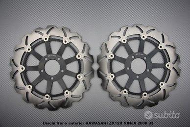 Dischi freno anterior KAWASAKI ZX12R NINJA 2000 03
