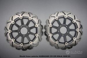 Dischi freno anterior KAWASAKI ZX12R NINJA 2000 03