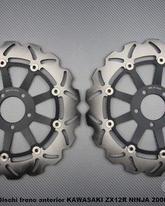Dischi freno anterior KAWASAKI ZX12R NINJA 2000 03