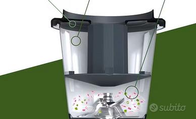 Paraspruzzi antischizzo miscelatore Bimby tm 5 6 7