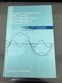 Manuale Cremonese di Meccanica Elettrotecnica Elet