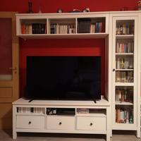 PARETE ATTREZZATA IKEA HEMNES BIANCA
