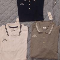 3 Polo Kappa taglia XL
